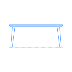 Furniture Coffee Tables Ikea Lisabo Coffee Table Rectangular Sketch Style Svg Vector, Free Vectors File